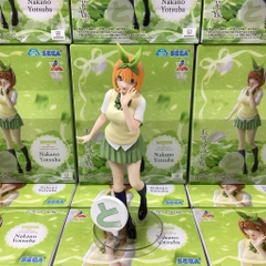 MÔ HÌNH Nakano Yotsuba - Gotoubun no Hanayome ∬ - Luminasta (SEGA) FIGURE CHÍNH HÃNG