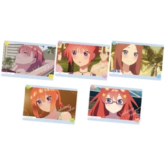 THẺ BÀI Eiga Gotoubun no Hanayome - Wafer Card (BANDAI) CHÍNH HÃNG