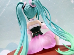 MÔ HÌNH Hatsune Miku - Piapro Characters - Flower Fairy - Noodle Stopper Figure - Asagao, Pink ver. (FuRyu)FIGURE CHÍNH HÃNG