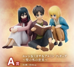 [Pre Order] MÔ HÌNH Shingeki no Kyojin The Final Season - Mikasa Ackerman - Ichiban Kuji - Ichiban Kuji Shingeki no Kyojin ~Jinarashi~ (A Prize) - Kabe no Soto no Sekai (Bandai Spirits) FIGURE CHÍNH HÃNG