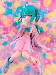 MÔ HÌNH Hatsune Miku - Piapro Characters - Noodle Stopper Figure - Koisuru Sailor Fuku, Gray ver. (FuRyu) FIGURE CHÍNH HÃNG