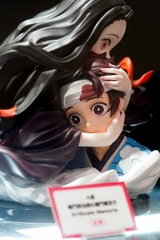 MÔ HÌNH Kamado Nezuko - Kamado Tanjirou - Kimetsu no Yaiba - ArtScale Memoria - Bust - Ichiban Kuji - Ichiban Kuji Kimetsu no Yaiba ~Tsunaida Kiseki~ (A Prize) (Bandai Spirits) FIGURE CHÍNH HÃNG