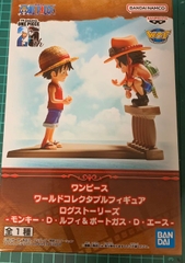 MÔ HÌNH Monkey D. Luffy - Portgas D. Ace - One Piece - Log Stories - World Collectable Figure (Bandai Spirits)FIGURE CHÍNH HÃNG