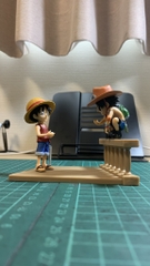 MÔ HÌNH Monkey D. Luffy - Portgas D. Ace - One Piece - Log Stories - World Collectable Figure (Bandai Spirits)FIGURE CHÍNH HÃNG