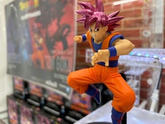 MÔ HÌNH Son Goku SSJ God - Dragon Ball Super - Match Makers (Bandai Spirits) FIGURE CHÍNH HÃNG