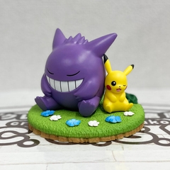 MÔ HÌNH Gangar( Gengar ) - Pikachu - Pocket Monsters - Kutsurogi Time (Bandai Spirits) FIGURE CHÍNH HÃNG