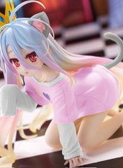 [Pre Order] MÔ HÌNH Shiro - No Game No Life - Desktop Cute - Nekomimi T-Shirt ver., Renewal (Taito) FIGURE CHÍNH HÃNG