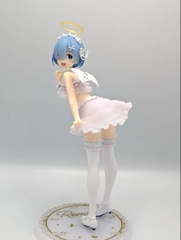 MÔ HÌNH Rem - Re:Zero kara Hajimeru Isekai Seikatsu - Precious Figure - Pretty Tenshi ver. (Taito) FIGURE CHÍNH HÃNG
