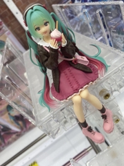 MÔ HÌNH Hatsune Miku - Piapro Characters - Noodle Stopper Figure - Autumn Date, Pink ver (FuRyu) FIGURE CHÍNH HÃNG