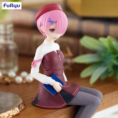 MÔ HÌNH Ram - Re:Zero kara Hajimeru Isekai Seikatsu - Noodle Stopper Figure - Bungaku Style (FuRyu) FIGURE CHÍNH HÃNG