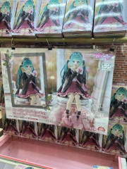 MÔ HÌNH Hatsune Miku - Piapro Characters - Noodle Stopper Figure - Autumn Date, Pink ver (FuRyu) FIGURE CHÍNH HÃNG