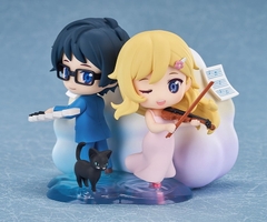 [Pre Order] MÔ HÌNH Arima Kousei - Miyazono Kaori - Shigatsu wa Kimi no Uso - Qset+ (Good Smile Arts Shanghai, Good Smile Company) FIGURE CHÍNH HÃNG