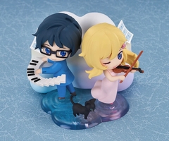 [Pre Order] MÔ HÌNH Arima Kousei - Miyazono Kaori - Shigatsu wa Kimi no Uso - Qset+ (Good Smile Arts Shanghai, Good Smile Company) FIGURE CHÍNH HÃNG