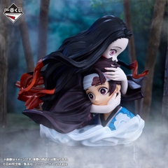 MÔ HÌNH Kamado Nezuko - Kamado Tanjirou - Kimetsu no Yaiba - ArtScale Memoria - Bust - Ichiban Kuji - Ichiban Kuji Kimetsu no Yaiba ~Tsunaida Kiseki~ (A Prize) (Bandai Spirits) FIGURE CHÍNH HÃNG
