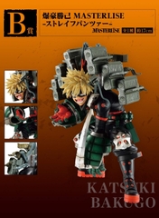 MÔ HÌNH Bakugo Katsuki - Boku no Hero Academia - Ichiban Kuji - Ichiban Kuji Boku no Hero Academia - Tsuranaru Seisou - (B Prize) - Masterlise - Strafe Panzer (7-Eleven, Bandai Spirits, Ito-Yokado) FIGURE CHÍNH HÃNG