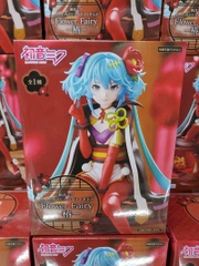 MÔ HÌNH Hatsune Miku - Piapro Characters - Flower Fairy - Noodle Stopper Figure - Camellia (FuRyu) FIGURE CHÍNH HÃNG