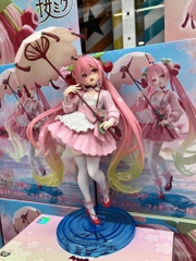 MÔ HÌNH Hatsune Miku - Vocaloid - AMP+ - Sakura, Sakura Dress Ver. (Taito) FIGURE CHÍNH  HÃNG