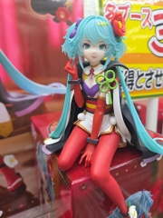 MÔ HÌNH Hatsune Miku - Piapro Characters - Flower Fairy - Noodle Stopper Figure - Camellia (FuRyu) FIGURE CHÍNH HÃNG
