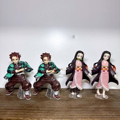 MÔ HÌNH Kamado Tanjirou - Kamado Nezuko - Kimetsu no Yaiba - Figuno (Bandai Spirits) FIGURE CHÍNH HÃNG