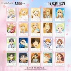 THẺ BÀI Shigatsu wa Kimi no Uso - Polaroid Box PACK CARD CHÍNH HÃNG