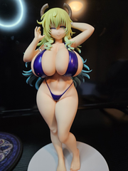 MÔ HÌNH Lucoa - Miss Kobayashi's Dragon Maid - Bikini Style 1/7 Complete Figure(Q-six) FIGURE CHÍNH HÃNG