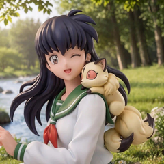 [PRE ORDER] MÔ HÌNH Kagome Higurashi & Kirara - Inuyasha (LS Studio) FIGURE CHÍNH HÃNG
