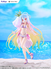 [PRE ORDER] MÔ HÌNH No Game No Life - Shiro - Tenitol - Tenitol Tall - Swimsuit Dress Ver. (FuRyu) FIGURE CHÍNH HÃNG