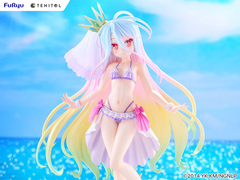 [PRE ORDER] MÔ HÌNH No Game No Life - Shiro - Tenitol - Tenitol Tall - Swimsuit Dress Ver. (FuRyu) FIGURE CHÍNH HÃNG