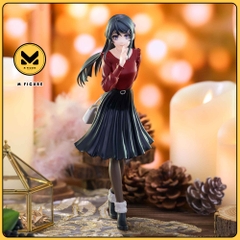 MÔ HÌNH Sakurajima Mai - Seishun Buta Yarou wa Bunny Girl Senpai no Yume wo Minai - Trio-Try-iT - Winter Coord ver. (FuRyu) FIGURE CHÍNH HÃNG