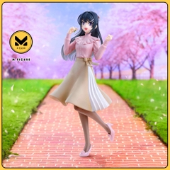 MÔ HÌNH Sakurajima Mai - Seishun Buta Yarou wa Bunny Girl Senpai no Yume wo Minai - Trio-Try-iT - Spring Coord ver. (FuRyu) FIGURE CHÍNH HÃNG