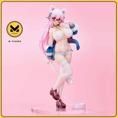 MÔ HÌNH Super Sonico White cat ver. Complete Figure(Union Creative) FIGURE CHÍNH HÃNG