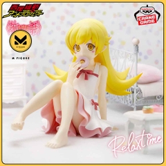 MÔ HÌNH Monogatari Series - Oshino Shinobu - Relax Time (Bandai Spirits) FIGURE CHÍNH HÃNG