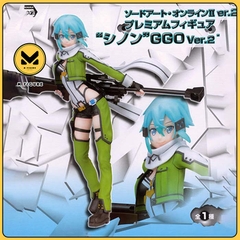 MÔ HÌNH  Sinon - Sword Art Online II - GGO Ver.2, GGO ver. (SEGA) FIGURE CHÍNH HÃNG
