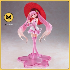 MÔ HÌNH Hatsune Miku - Vocaloid - Taito Kuji - Sakura Miku 2nd Season (A Prize) - Sakura, Wakasa Ver.. (Taito) FIGURE CHÍNH HÃNG