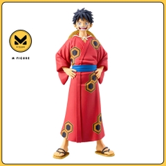 MÔ HÌNH Monkey D. Luffy - One Piece - DXF Figure - The Grandline Series - Wano Country - Yukata Ver. (Bandai Spirits)FIGURE CHÍNH HÃNG