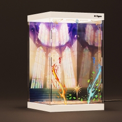 HỘP TRƯNG BÀY MÔ HÌNH Lux - League of Legends - 1/7 - Elementalist (Good Smile Company) (M FIGURE) MICA BOX