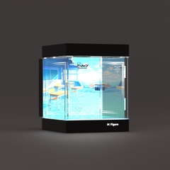 Hộp Trưng Bày Mô Hình Blue Archive - Arona - Osuwari Figure (Bandai Spirits)(M Figure)Mica Box