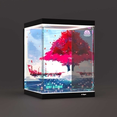 Hộp Trưng Bày MÔ HÌNH Ahri - League of Legends - 1/7 - Soul Lotus Ver. (Myethos)(M Figure)Mica Box
