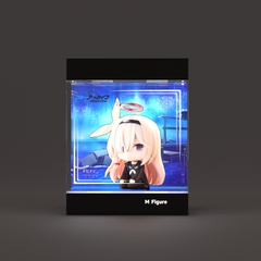 Hộp Trưng Bày Mô Hình Blue Archive - Plana - Osuwari Figure (Bandai Spirits)(M Figure)Mica Box