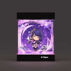 Hộp Trưng Bày MÔ HÌNH Raiden Shogun -Genshin Impact - Nendoroid(Good Smile Company)(M Figure)Mica Box