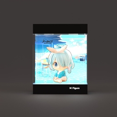 Hộp Trưng Bày Mô Hình Blue Archive - Arona - Osuwari Figure (Bandai Spirits)(M Figure)Mica Box