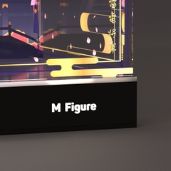 Hộp Trưng Bày MÔ HÌNH Raiden Shogun - Genshin Impact - God of Thunder (Apex)(M Figure)Mica Box