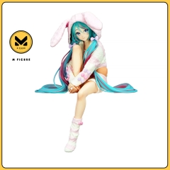 MÔ HÌNH Hatsune Miku - Vocaloid - Noodle Stopper Figure - Usamimi Pajama (FuRyu) FIGURE CHÍNH HÃNG