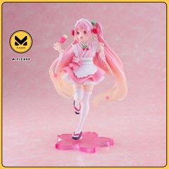 MÔ HÌNH Hatsune Miku - Vocaloid - Coreful Figure - Sakura, Wafuu Kissa ver. (Taito) FIGURE CHÍNH HÃNG