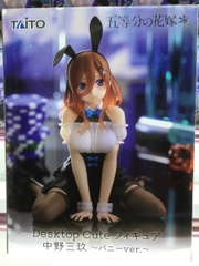 MÔ HÌNH Nakano Miku - Gotoubun no Hanayome* - Desktop Cute - Bunny Ver. (Taito) FIGURE CHÍNH HÃNG