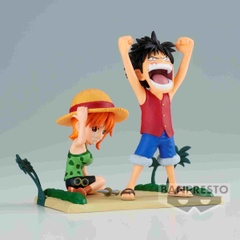 MÔ HÌNH Monkey D. Luffy & Nami - One Piece WCF Log Stories - 