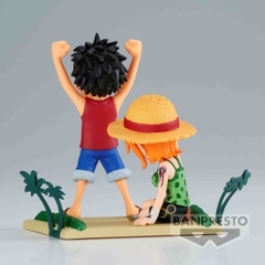 MÔ HÌNH Monkey D. Luffy & Nami - One Piece WCF Log Stories - 