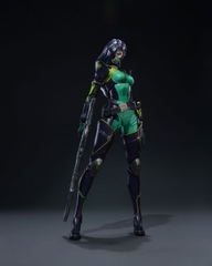 [PRE ORDER] MÔ HÌNH Viper - Valorant - Inart Action Series - Valorant - Viper Action Figure - 1/12 (Queen Studios) ACTION FIGURE CHÍNH HÃNG