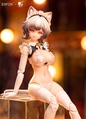 [PRE-ORDER] MÔ HÌNH Cat Maid Little Pudding - Original - 1/12 (Bear Panda, Eiifox) FIGURE CHÍNH HÃNG