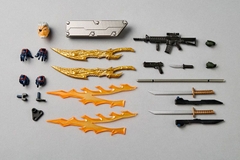 MÔ HÌNH Deathstroke - Slade Wilson - Justice League - Amazing Yamaguchi - Revoltech Ver. 1.5 (Kaiyodo) FIGURE CHÍNH HÃNG